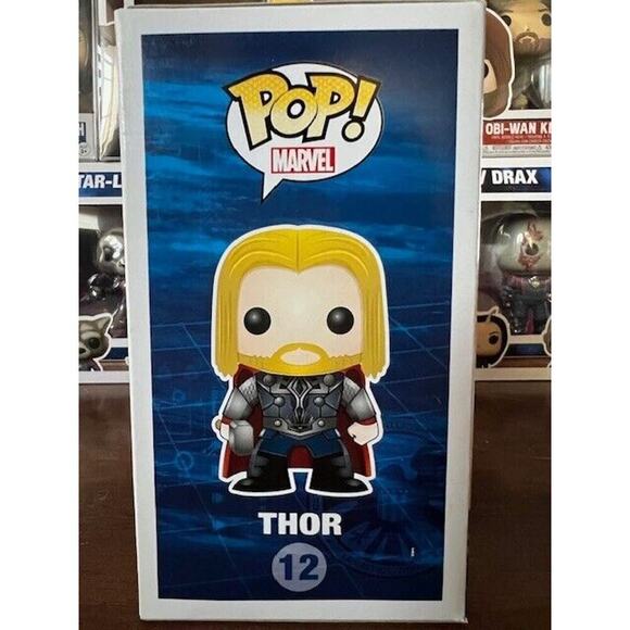 Funko Pop! Marvel Thor #12 Rare Vaulted First Avengers Film - Picture 4 of 10
